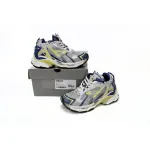 Uabat Balenciaga 7th Runner Bai Huang Lan 677402 W3RB5 9174
