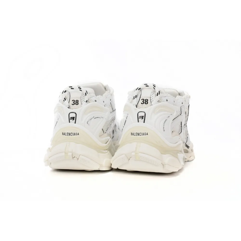Uabat Balenciaga 7th Runner White 772774W3RMU9000
