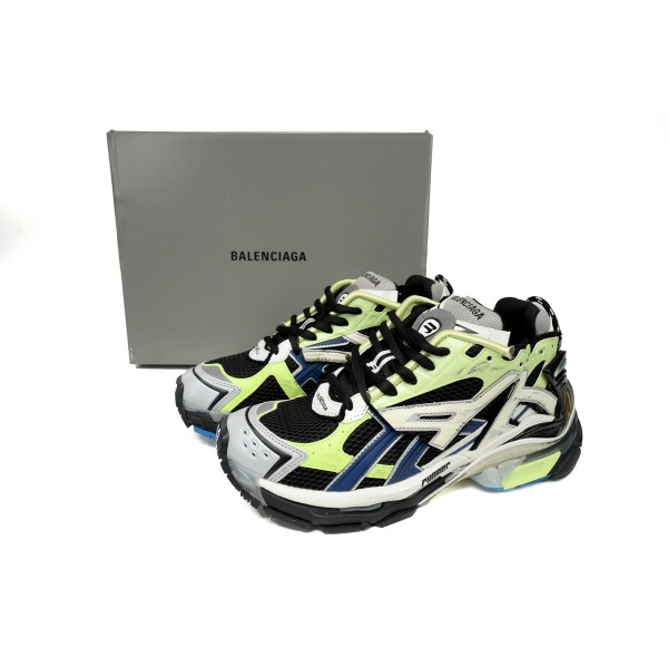 LJR Balenciaga 7th Runner Black Green 677403W3RB55179