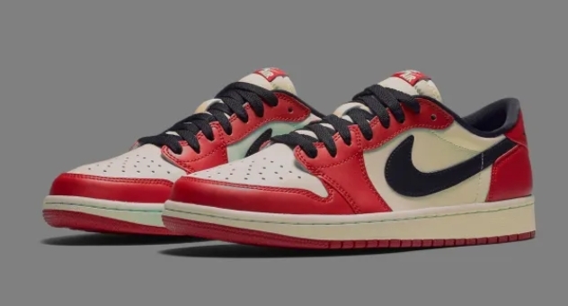  Perfectkicks  Jordan 1 Retro Low OG SP Varsity Red,HV6157-100