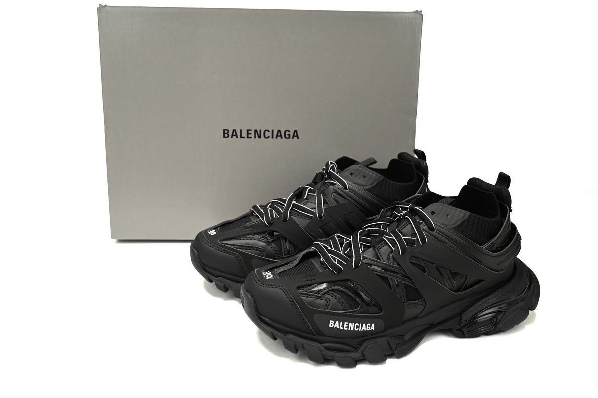 PKGoden Balenciaga  3rd Tess S.Black Rice Grey Black 736328 W3SKC 0102