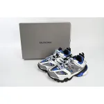 Uabat Balenciaga  3rd Tess S.Black Black Grey White Blue 542436 W3SR6 2501