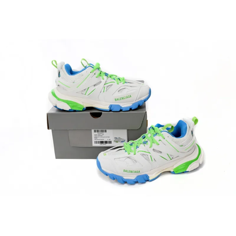 Uabat Balenciaga  3rd Tess S.Green, White, and Blue 542436 W2BC3 0285