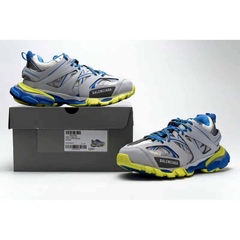 Uabat Balenciaga  3rd Tess S.Grey Blue Yellow 542023 W1GB9 6509