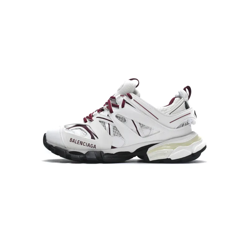 Uabat Balenciaga  3rd Tess S. White Claret Red 542436 W1JH 1915