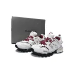 Uabat Balenciaga  3rd Tess S. White Claret Red 542436 W1JH 1915