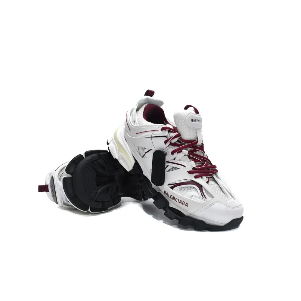 Uabat Balenciaga  3rd Tess S. White Claret Red 542436 W1JH 1915
