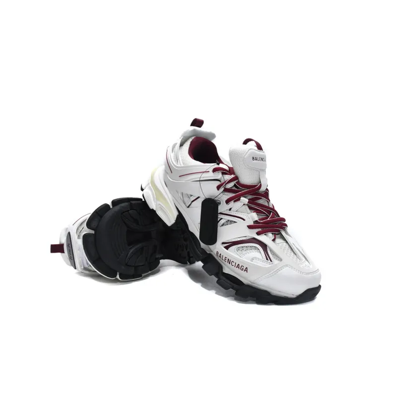 Uabat Balenciaga  3rd Tess S. White Claret Red 542436 W1JH 1915