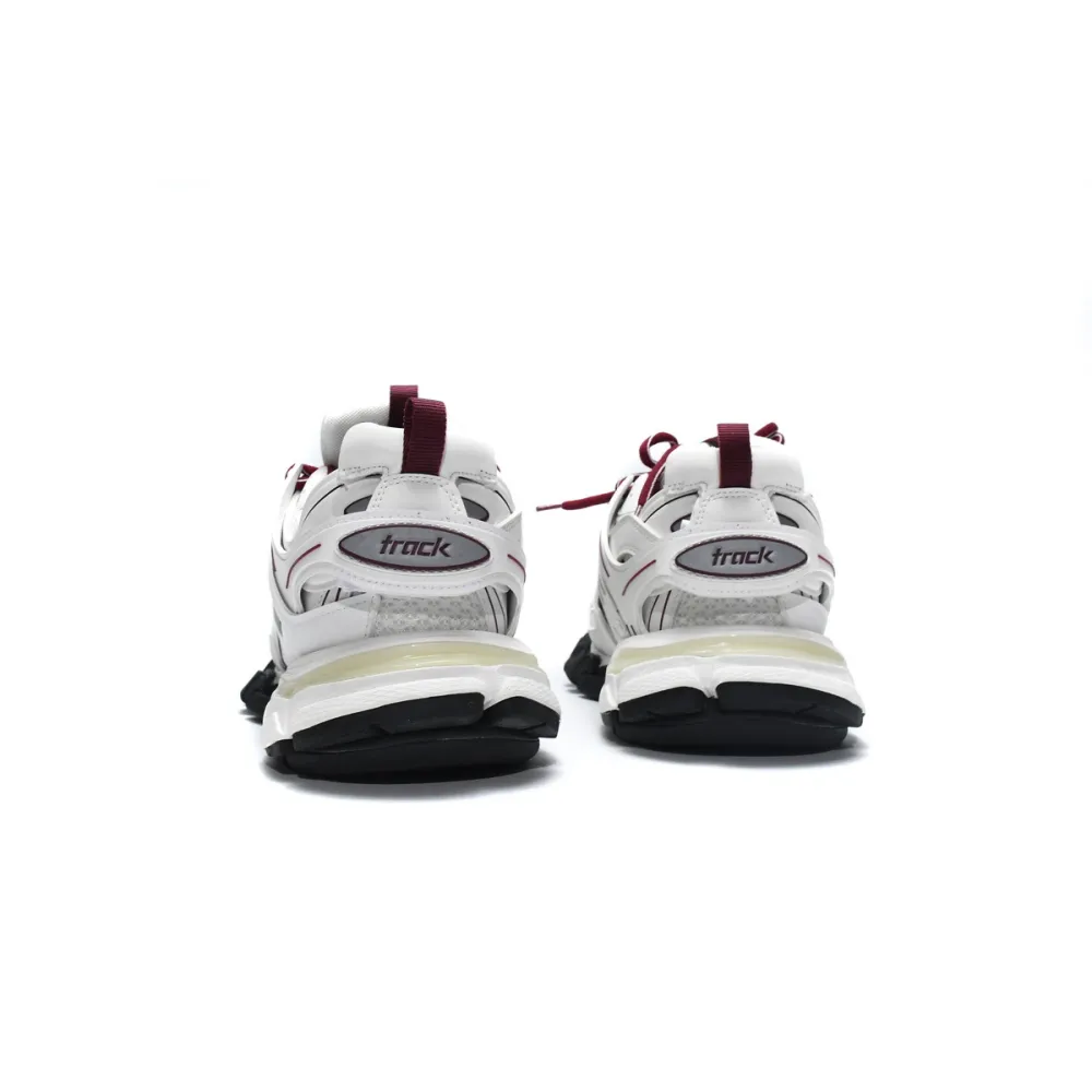 Uabat Balenciaga  3rd Tess S. White Claret Red 542436 W1JH 1915