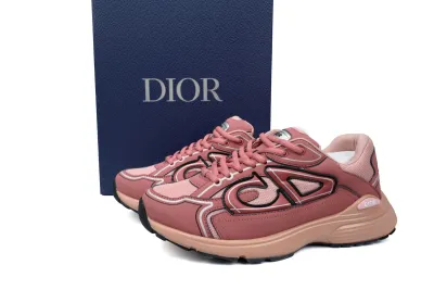 PKGoden  Dior B30 Light Grey Sneakers Pink 02