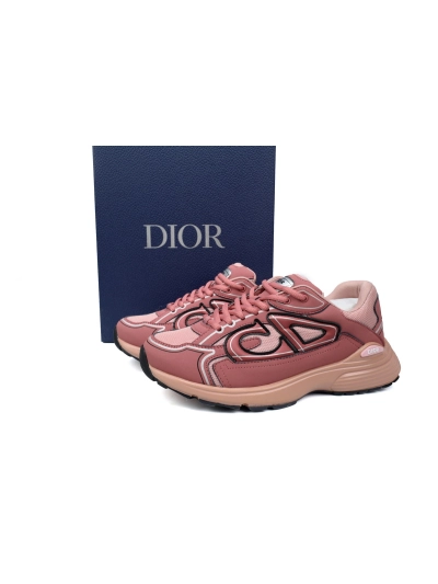 PKGoden  Dior B30 Light Grey Sneakers Pink 02