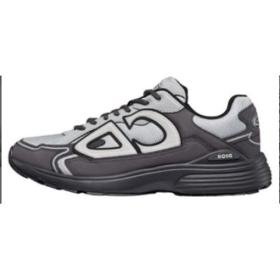 LJR Dior B30 Light Grey Sneakers Dark Gray