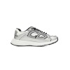 LJR Dior B30 Light Grey Sneakers Black Silver