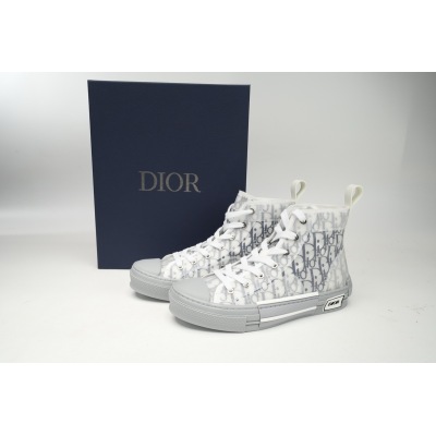 LJR Dior B23 HT Oblique Transparency High White Blue Gray