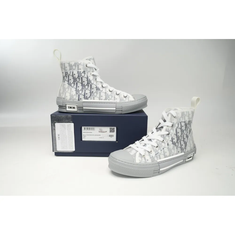 Uabat Dior B23 HT Oblique Transparency High White Blue Gray