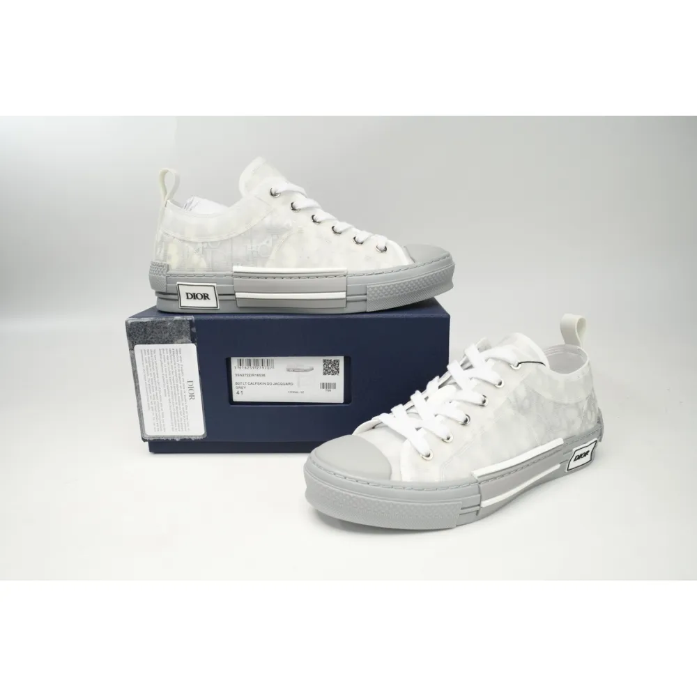 Uabat Dior B23 HT Oblique Low Rank Silver Gray