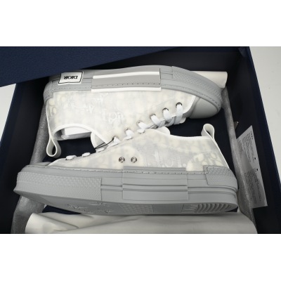 LJR Dior B23 HT Oblique Low Rank Silver Gray