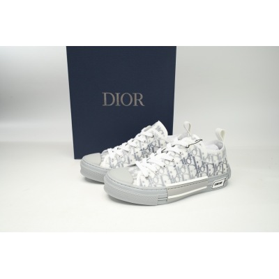 LJR Dior B23 HT Oblique Low Cut Blue Gray 02