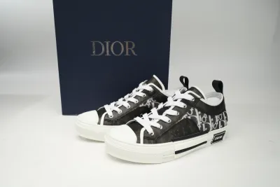 PKGoden  Dior B23 HT Oblique Transparency Low Bang Black and White 02