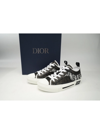 PKGoden  Dior B23 HT Oblique Transparency Low Bang Black and White 02