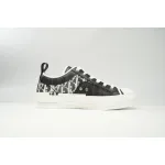 Uabat Dior B23 HT Oblique Transparency Low Bang Black and White