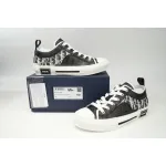 Uabat Dior B23 HT Oblique Transparency Low Bang Black and White