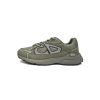 LJR Dior B30 Light Grey Sneakers Olive Color