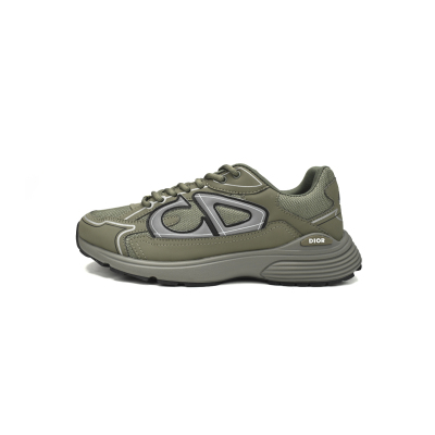 PKGoden Dior B30 Light Grey Sneakers Olive Color