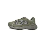 Perfectkicks  Dior B30 Light Grey Sneakers Olive Color
