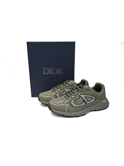 PKGoden  Dior B30 Light Grey Sneakers Olive Color 02