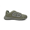 LJR Dior B30 Light Grey Sneakers Olive Color