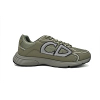 PKGoden Dior B30 Light Grey Sneakers Olive Color