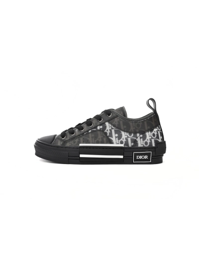 PKGoden  Dior B23 HT Oblique Transparency Low H565 White Black 01