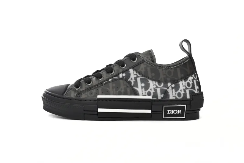 PKGoden  Dior B23 HT Oblique Transparency Low H565 White Black