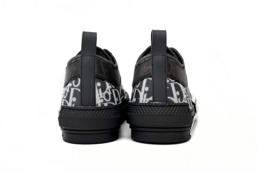 PKGoden  Dior B23 HT Oblique Transparency Low H565 White Black