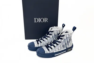 PKGoden  Dior B23 HT Oblique Transparency HIGH T00962H565 White Blue 02
