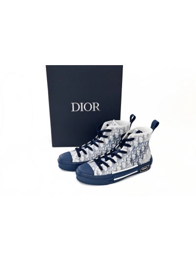 PKGoden  Dior B23 HT Oblique Transparency HIGH T00962H565 White Blue 02