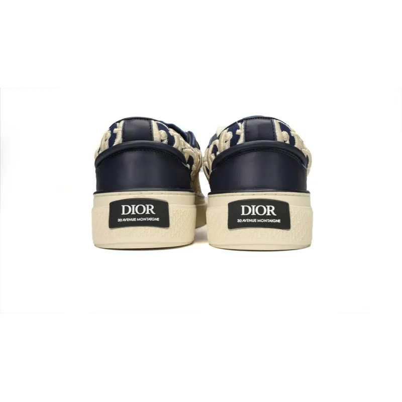Perfectkicks  Dior B33 Denim Tears Sneakers Release Deep Dlue Relief 3SN272 ZIR1 6536
