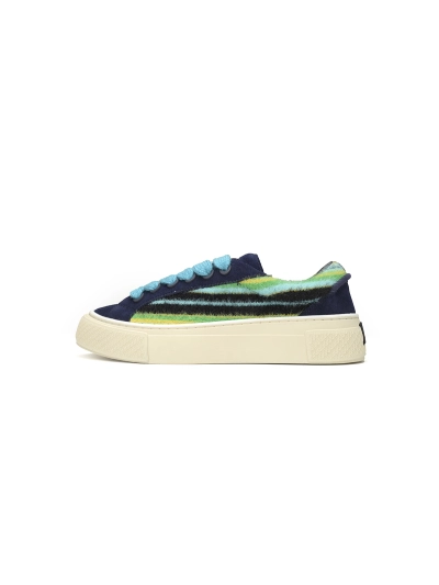 PKGoden  Dior B33 Denim Tears Sneakers Release Navy Dlue Stripes  3SN272 ZIR1 6536 01