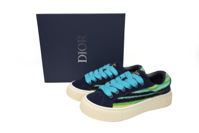 PKGoden  Dior B33 Denim Tears Sneakers Release Navy Dlue Stripes  3SN272 ZIR1 6536 02