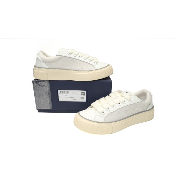 LJR Dior B33 Denim Tears Sneakers Release White  3SN272 ZIR1 6536