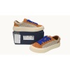 LJR Dior B33 Denim Tears Sneakers Release Brown Blue 3SN272 ZIR1 6536