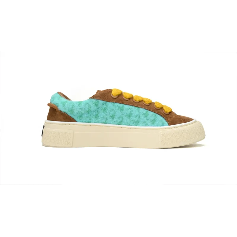 PKGoden  Dior B33 Denim Tears Sneakers Release Brown Green  3SN272 ZIR1 6536