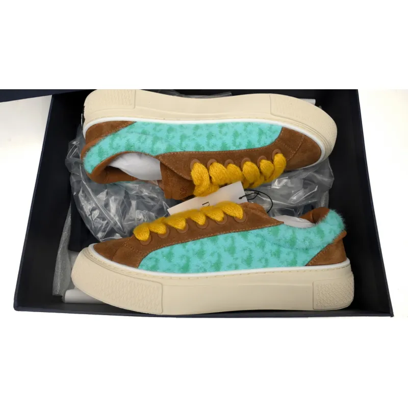 PKGoden  Dior B33 Denim Tears Sneakers Release Brown Green  3SN272 ZIR1 6536
