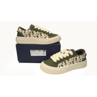 PKGoden Dior B33 Denim Tears Sneakers Release Khaki Embroidery  3SN272 ZIR1 6536