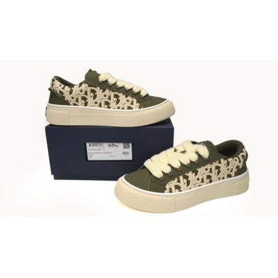 PKGoden Dior B33 Denim Tears Sneakers Release Khaki Embroidery  3SN272 ZIR1 6536