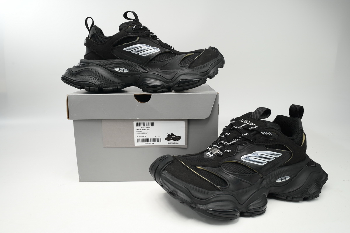 PKGoden  Balenciaga 11th CARGO All black 784339-W2MV9-0213