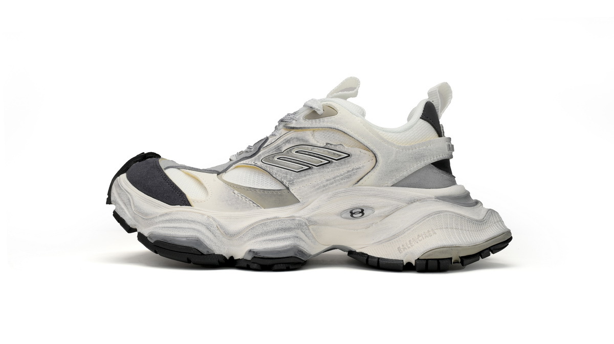 PKGoden  Balenciaga 11th CARGO White Rice White Gray 785756-W2MV1-9012