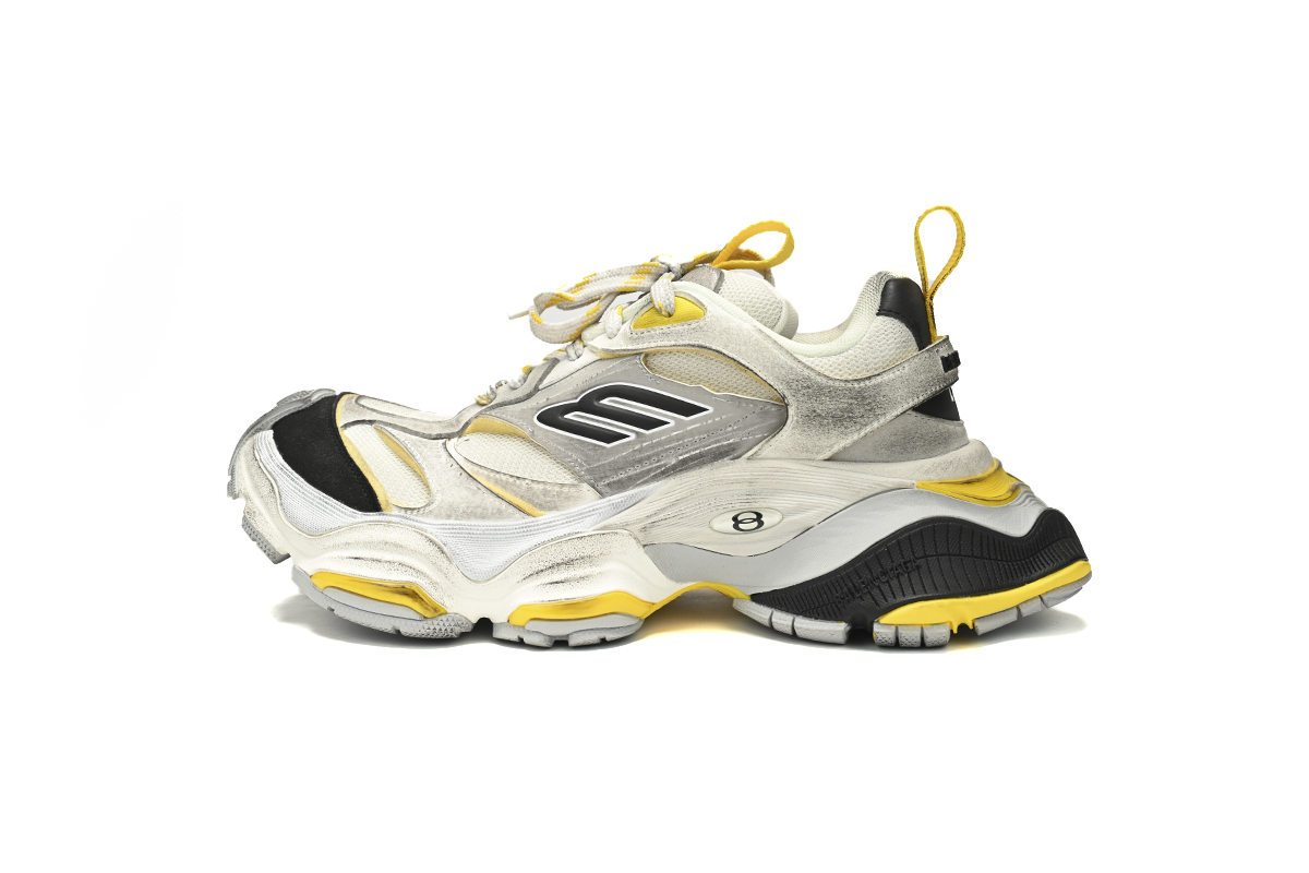 PKGoden  Balenciaga 11th CARGO White yellow silver 784339-W2MV1-1170