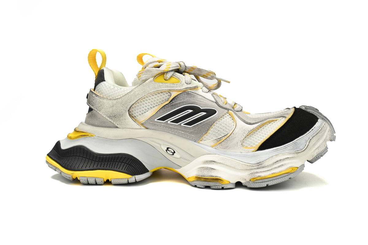PKGoden  Balenciaga 11th CARGO White yellow silver 784339-W2MV1-1170